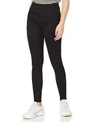 Pieces Dam Pchighwaist Betty Jeggings svart/Noos jeans, Svart, M