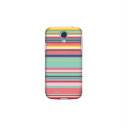 Krusell 89860 Print Cover för Samsung Galaxy S4 rosa ränder