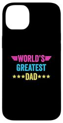 World's Greatest Dad Custodia per iPhone 14 Plus