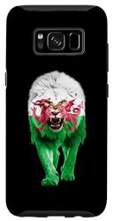 Coque pour Galaxy S8 Drapeau du Pays de Galles UK Lion Pride Pays de Galles Cadeaux d'amour Souvenir du Pays de Galles