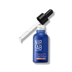 Nip + Fab Glycolic Acid Fix Extreme Booster 10% AHA Liquid Face Drops with Glycolic, Amino Acid, Allantoin for Skin Brightening Toning Exfoliation, 30ml