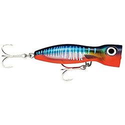 Rapala X-Rap Magnum Xplode Lure with Two No. 5/0 Hooks, Surface Swimming Depth, 17 cm Size, Hot Wahoo UV