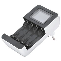 Caricabatterie da 1 a 4 batterie NiMh AA o AAA