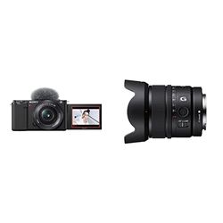 Sony Alpha ZV-E10 - Kit Vlog Camera ad Ottiche Intercambiabili + Obiettivo 16-50mm, APS-C + obiettivo SEL15F14G