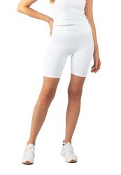 Carlheim Women's Serenita Active Collection Shorts 8", wit, small