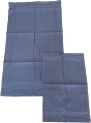BELLORA - Set gezichts- en bidendoekjes van katoen - Wasbestendige handdoeken, inclusief 1 gezichtshanddoek 55 x 100 cm en 1 x bidhanddoek 40 x 60 cm - 2-delige handdoeken
