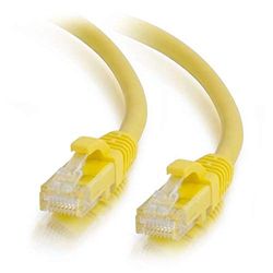 C2G Cavo patch per rete Cat6A UTP LSZH da 2 m - Giallo - Cavi di rete (2 m, Cat6a, U/UTP (UTP), RJ-45, RJ-45, Giallo)