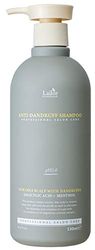 LA'DOR Anti Dandruff Shampoo Shampooing Antipelliculaire 530 ml - Cuirs Chevelus Gras Avec Pellicules Nettoie Douceur Cellules Mortes la Peau Soulage Démangeaisons Irritations