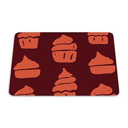Bonamaison, Rectangle Pop Art Digital Printed Mouse Pad, Non-Slip Base, for Office and Home, Size: 22 x 18 cm