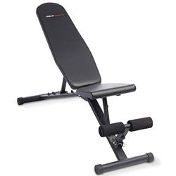 Ultrasport panca da allenamento pieghevole, carico massimo 500kg, utilizzabile in casa come panca fitness o trainer per addominali, quando non in uso si piega diventando molto compatta