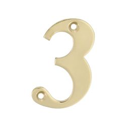 Amig - Number-3 2 Brass Display