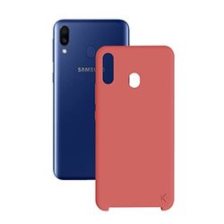 KSIX smart your tech Galaxy A8S Case, Semi Hard, Red