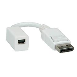 ROLINE DisplayPort-adapter, DP male - Mini DP female