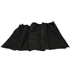 RoadPro RPCC Black 28 Inches Long by 11 Foot Wide Single Privacy Cab Curtain