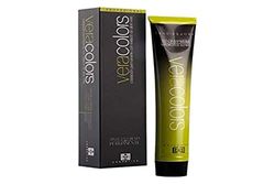 MH Cosmetics VeraColors - Tinta per capelli professionale con aloe vera 8/73, biondo chiaro terra dorato, 60 ml