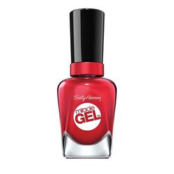 Sally Hansen Miracle Gel Nail Polish At-home gel manicure, Off with Her Red, Red Shades - 14.7 ml
