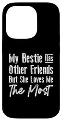 La mia bestie ha altri amici ma mi ama di più Custodia per iPhone 14 Pro