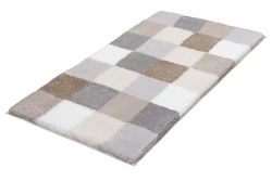 Kleine Wolke Alfombrilla de baño Caro, Cachemira, 70 x 120 cm, Color Beige