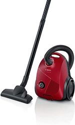 Bosch BGBS2RD1 – Serie 2, 8 meter dunkdammsugare med 3,5 liters påse – ljudnivå 80 dB – röd
