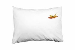 Bona Basics Funda de Almohada Decorativa, poliéster, Blanco 1, 35 x 50 cm
