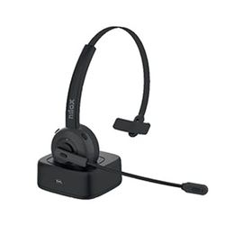 NILOX Casque avec Microphone Casque Mono Professionnel Bluetooth