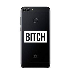 Zokko Beschermhoes Huawei P Smart – zacht, transparant, witte inkt