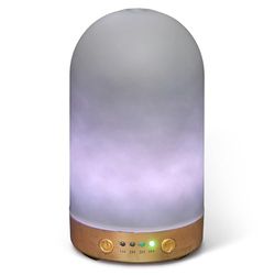 Earnest Living etherische olie diffusers voor etherische oliën 100 ml ultrasone diffusers 4 timers nachtverlichting en automatische uitschakeling thuiskantoor aromatherapie diffusers