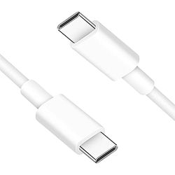 APOKIN® Typ-C till TypoC-kabel 1M Laddare, Typ C laddare Snabbladdning 100W/5A PD med E-Mark Chip och datakabel för, Samsung, Huawei, Oppo, Realme, Xiaomi, VIVO