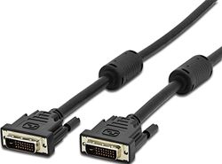 Techly ICOC DVI-8115F DVI-D Dual-Link kabel, zwart