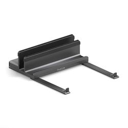 Vuelogic USB C Docking Station a doppio schermo, multifunzionale 7 in 1 per laptop, supporto per laptop, supporto 2x HDMI 4K / 8K, Ethernet, multiporta, nero