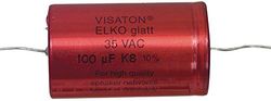 Visaton VS-82/63BA - condensatoren (rood, vaste capacitor, cilindrische, gelijkstroom, 82000 nF, 10%)