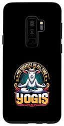 Coque pour Galaxy S9+ Jeu de yoga chèvre Cours de yoga Instructeur de yoga Chèvres