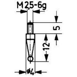 Format 7642360012 – Acciaio di mediciñn per ABB 18./3.0 mm Maggiolino