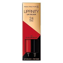 Max Factor Lipfinity Lip Colour 24H Pomadka, 125 So Glamorous, 4.2 g