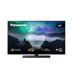 Panasonic TX-48LZ800E, 4K 48 inch OLED-TV, hoog dynamisch bereik (HDR), Cinema Surround, Dolby Atmos en Dolby Vision, HCX Pro AI processor, Google Assistant