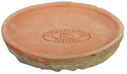 Esschert, Sottobicchieri tondi anticati in terracotta, Terracotta (Terracotta)