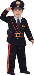 Ciao Maresciallo Carabinierkostuum voor kinderen Size 3-4 Years (89 cm), zwart