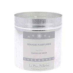 Le Père Pelletier AM04023020731 Bougie Boite Aluminium Flocon de Neige