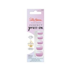 Sally Hansen Faux Ongles Salon Effects Perfect Press-On, 401 AFFAIRY TO REMEMBER, N'abîment pas vos Ongles Naturels, Manucure Rapide & Facile, Résultat Professionnel, Capsules Réutilisables.