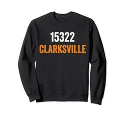 15322 Código postal de Clarksville, mudándose a 15322 Clarksville Sudadera