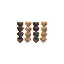 Faithful Heart Clip Set | Truffe/amer