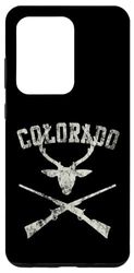 Carcasa para Galaxy S20 Ultra Vintage Colorado Deer Hunter Elk Hunter