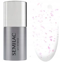 Semilac Vernis à ongles UV T23 Top Matt Flower Flakes 7 ml