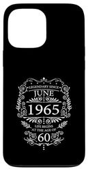 June 1965 Vintage 60th Birthday Case for iPhone 13 Pro Max