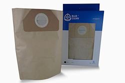 AR Blue Clean Sacchetti Filtro in Carta 35 L per Aspiratori Solidi e Liquidi