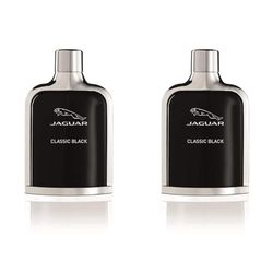 Jaguar Black Men Eau de Toilette 100 ml (Pack of 2)