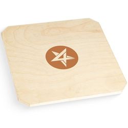 Yes4All Professionele schommelplank van 50,8 cm met 3 niveaus van 15,18 en 20 graden, antislip houten balansbord, gemakkelijk te schommelen, staand bureau balansbord van links naar rechts of van voor
