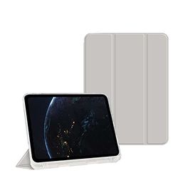 BXGH iPad Pro 11 Zoll Tasche 2022/2021 / 2020/2018, Slim Stand Hard Back Shell Smart Cover für iPad Pro 11 Zoll 4. Generation 2022/3. Gen 2021/2. Gen 2020/1. Gen 2018 -Grau