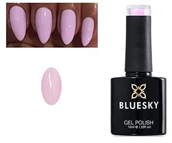 Bluesky Bluesky Gel Polish, Pinky, A89, 10 ml, Gel Fabrice du vernis à ongles, rose, pastel, pâle (Curing Under UV / LED lampe requrid) Pack (X)