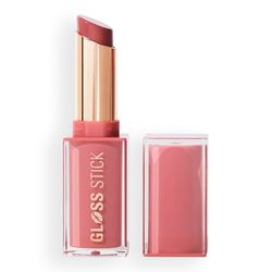 Revolution Pout Lip Gloss, Lip Gloss Ultra Lucido e Pigmentato con Acido Ialuronico e Vitamina E, Vegano e Cruelty-Free, 3g, Sweet Rose